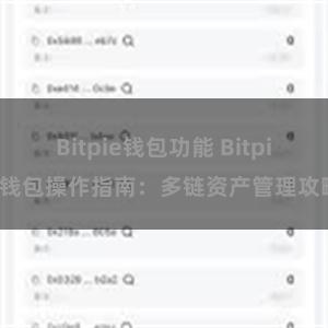 Bitpie钱包功能 Bitpie钱包操作指南：多链资产管理攻略