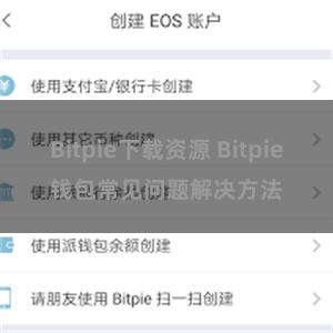 Bitpie下载资源 Bitpie钱包常见问题解决方法