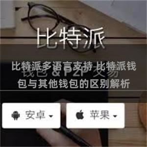 比特派多语言支持 比特派钱包与其他钱包的区别解析