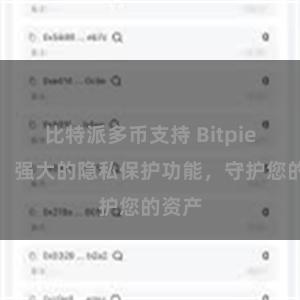 比特派多币支持 Bitpie钱包：强大的隐私保护功能，守护您的资产