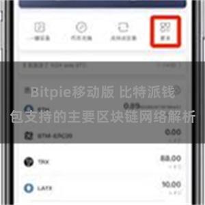 Bitpie移动版 比特派钱包支持的主要区块链网络解析