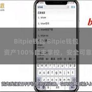 Bitpie钱包 Bitpie钱包：资产100%自主掌控，安全可靠。