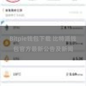 Bitpie钱包下载 比特派钱包官方最新公告及新闻