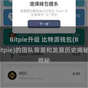 Bitpie升级 比特派钱包(Bitpie)的团队背景和发展历史揭秘
